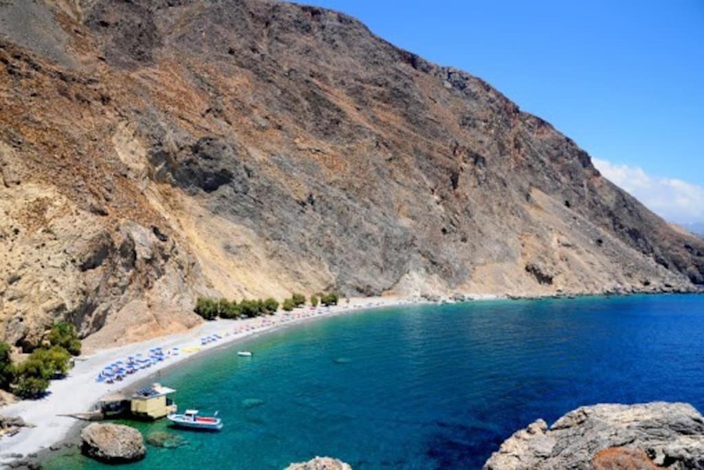 Traditional Villa With Pool In Sfakia Imbros 外观 照片